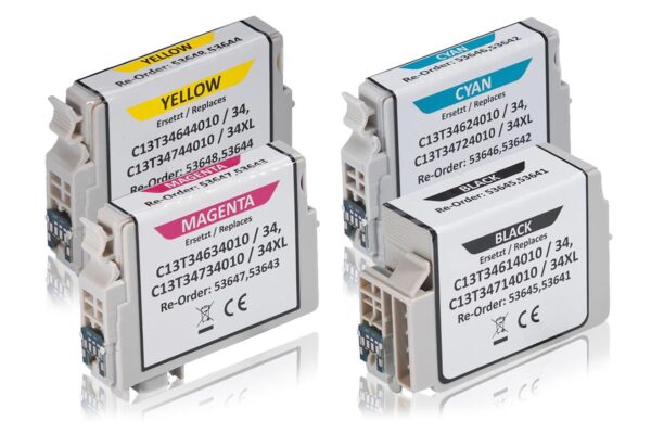 Kompatibel zu Epson C 13 T 34764010 / 34XL Tintenpatrone