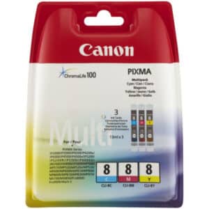 Original Canon 0621B029 / CLI8 Tintenpatrone MultiPack