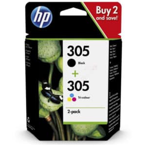 Original HP 6ZD17AE / 305 Druckkopfpatrone Multipack