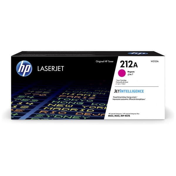 Original HP W2123A / 212A Toner magenta