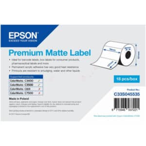 Original Epson C33S045535 Format-Etiketten