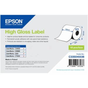 Original Epson C33S045538 Format-Etiketten