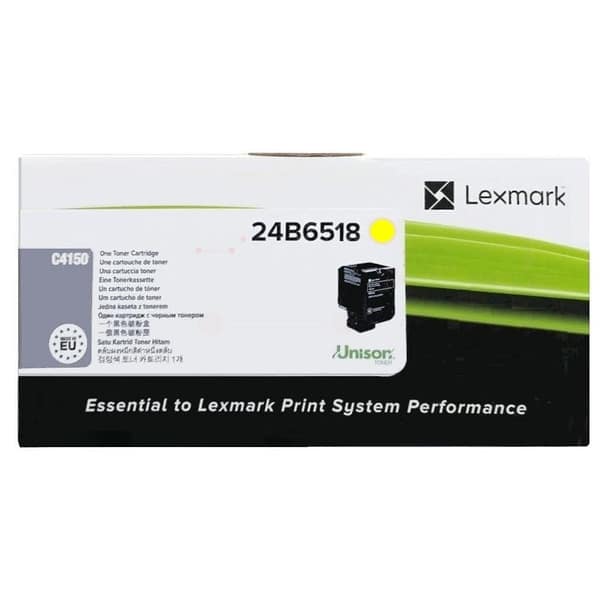 Original Lexmark 24B6518 Toner gelb