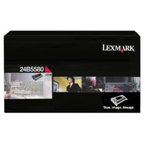 Original Lexmark 24B5580 Toner magenta