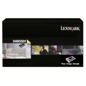 Original Lexmark 24B5581 Toner gelb