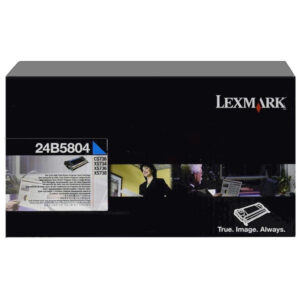 Original Lexmark 24B5804 Toner cyan