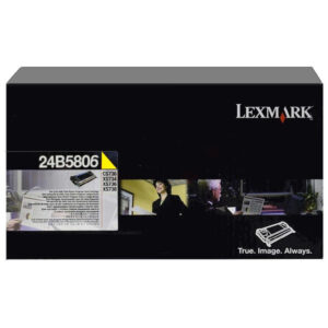 Original Lexmark 24B5806 Toner gelb