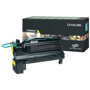 Original Lexmark 24B6021 Toner gelb