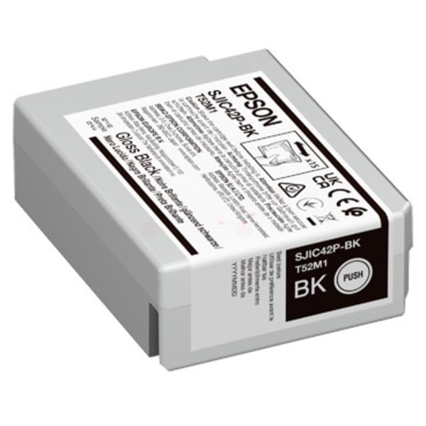 Original Epson C13T52M140 / SJIC42PBK Tintenpatrone schwarz