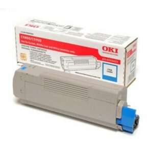 Original OKI 43324423 Toner cyan