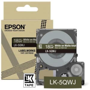 Original Epson C53S672089 / LK5QWJ DirectLabel-Etiketten