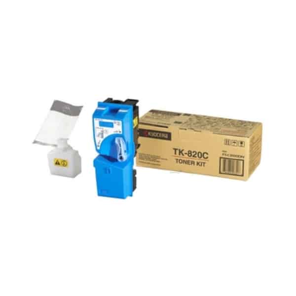 Original Kyocera 1T02HPCEU0 / TK820C Toner cyan