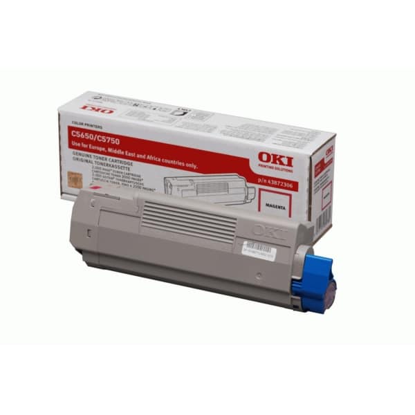 Original OKI 43872306 Toner magenta