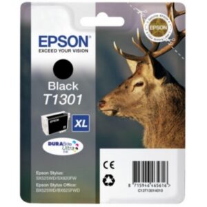 Original Epson C13T13014012 / T1301 Tintenpatrone schwarz