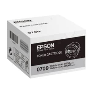 Original Epson C13S050709 / 0709 Toner schwarz