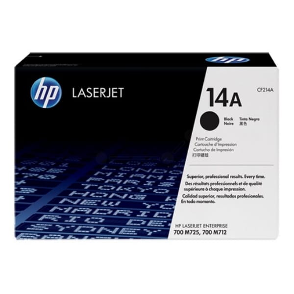 Original HP CF214A / 14A Toner schwarz