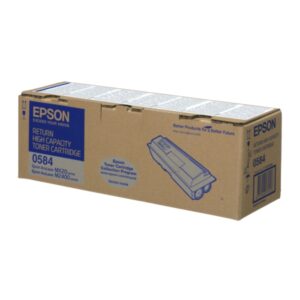 Original Epson C13S050584 / 0584 Toner schwarz