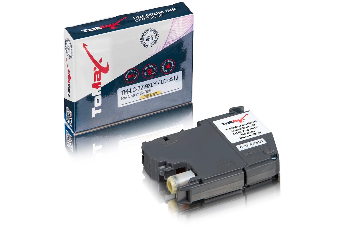 ToMax Premium kompatibel zu  Brother LC-3219XLY Tintenpatrone Gelb