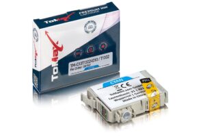 ToMax Premium kompatibel zu  Epson C13T13024010 / T1302 Tintenpatrone Cyan