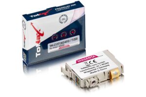 ToMax Premium kompatibel zu  Epson C13T13034010 / T1303 Tintenpatrone Magenta
