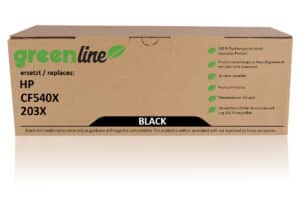 greenline kompatibel zu  HP CF 540 X / 203X Tonerkartusche