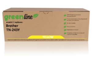 greenline kompatibel zu  Brother TN-243 Y XL Tonerkartusche