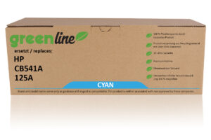 greenline kompatibel zu  HP CB 541 A / 125A Tonerkartusche