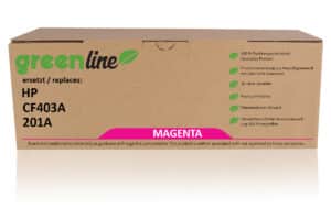 greenline kompatibel zu  HP CF 403 A / 201A XL Tonerkartusche