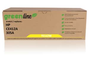 greenline kompatibel zu  HP CE 412 A / 305A XL Tonerkartusche