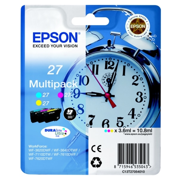 Original Epson C13T27054010 / 27 Tintenpatrone MultiPack