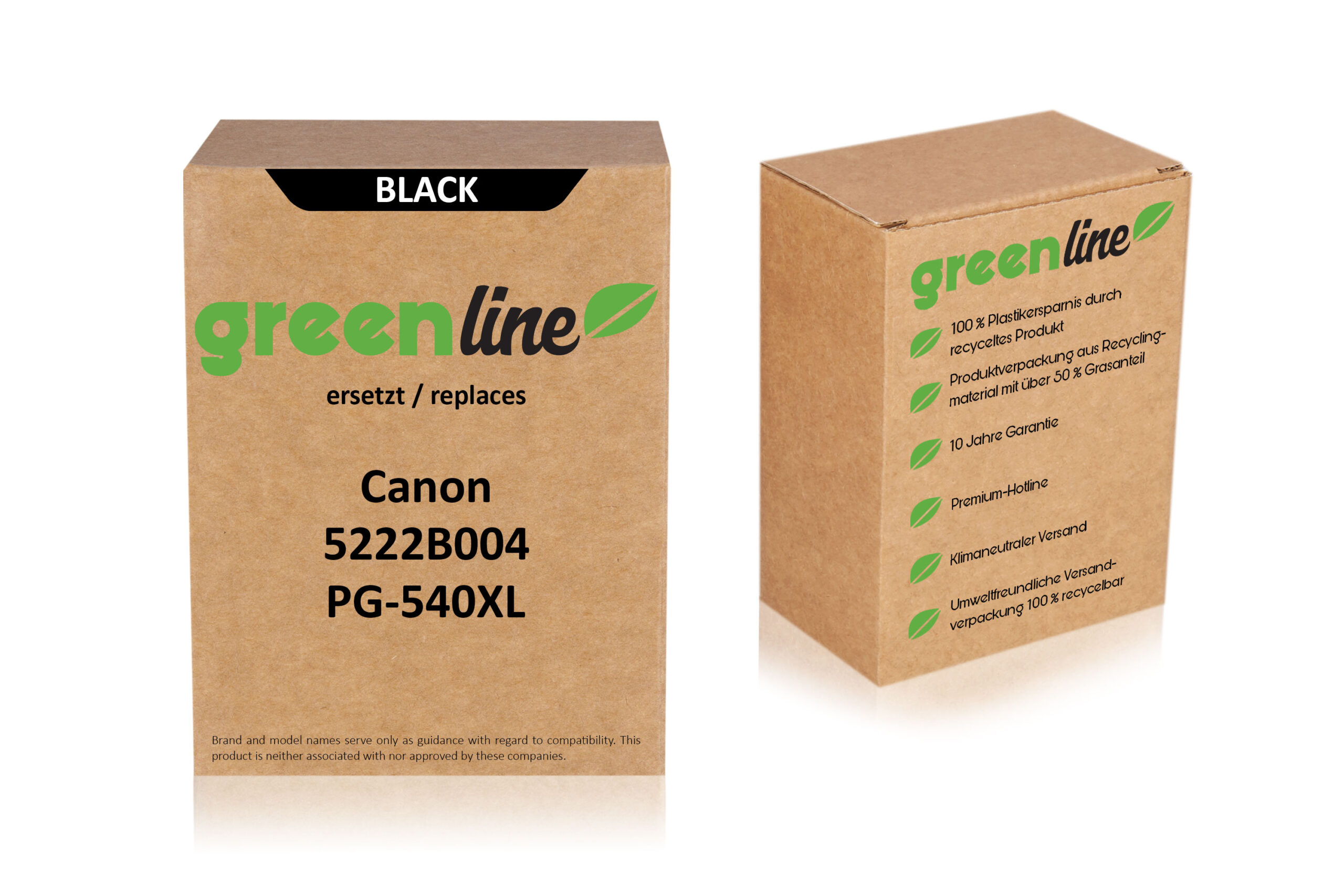 greenline kompatibel zu  Canon 5222 B 004 / PG-540 XL Druckkopfpatrone