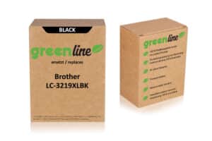 greenline kompatibel zu  Brother LC-3219 XL BK Tintenpatrone
