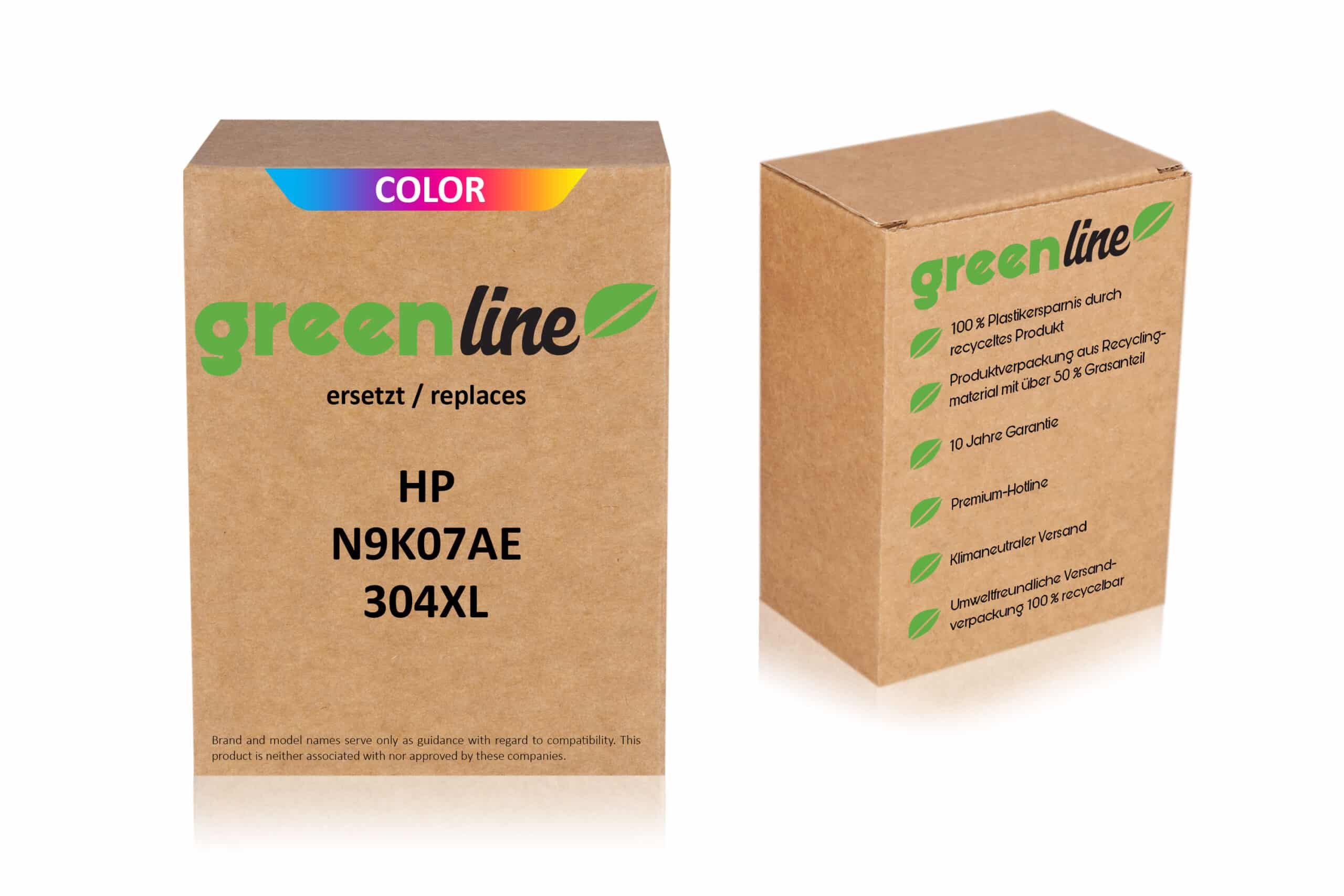 greenline kompatibel zu  HP N9K07AE / 304XL Druckkopfpatrone