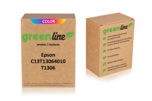 greenline kompatibel zu  Epson C 13 T 13064010 / T1306 Tintenpatrone