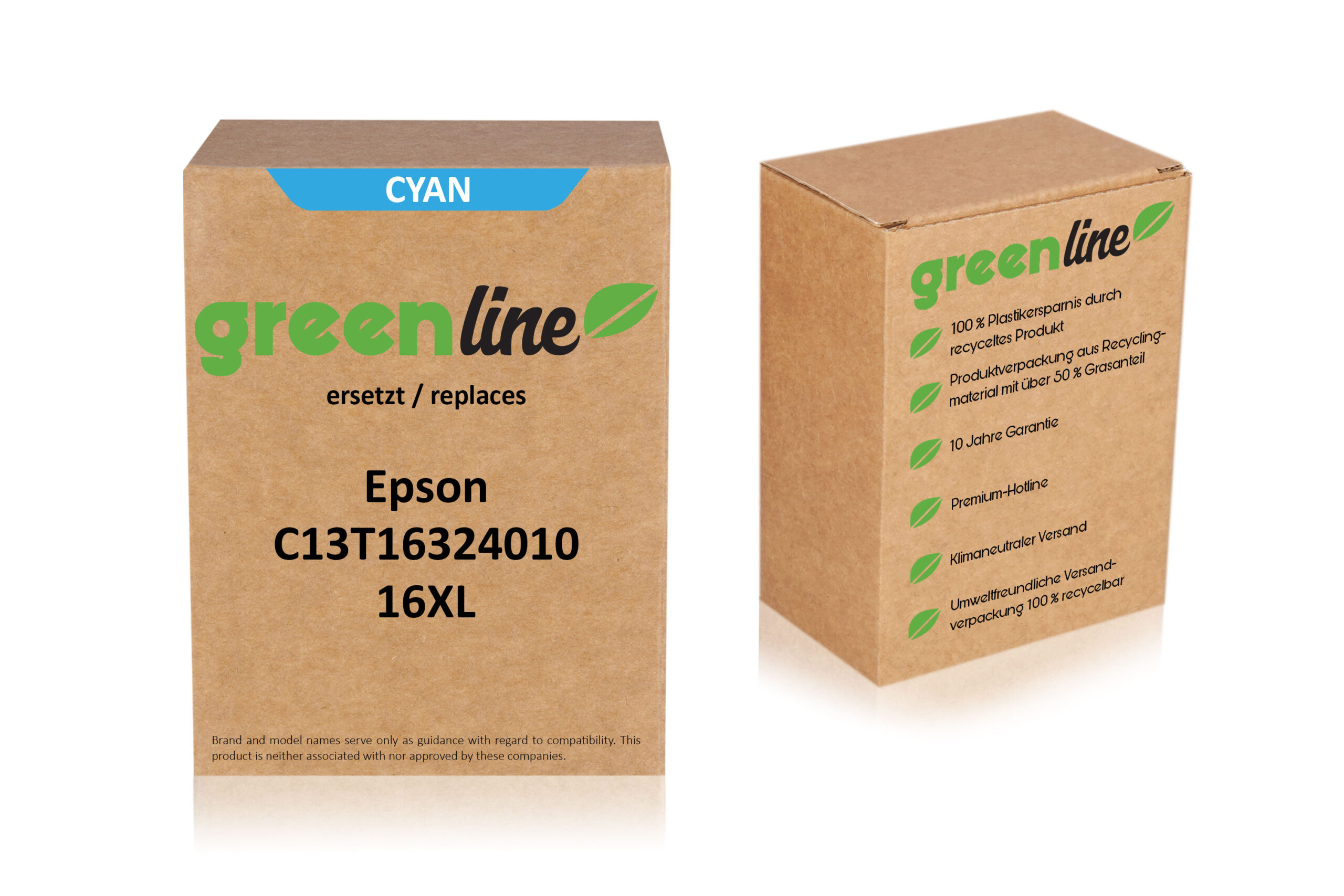 greenline kompatibel zu  Epson C 13 T 16324010 / 16XL Tintenpatrone