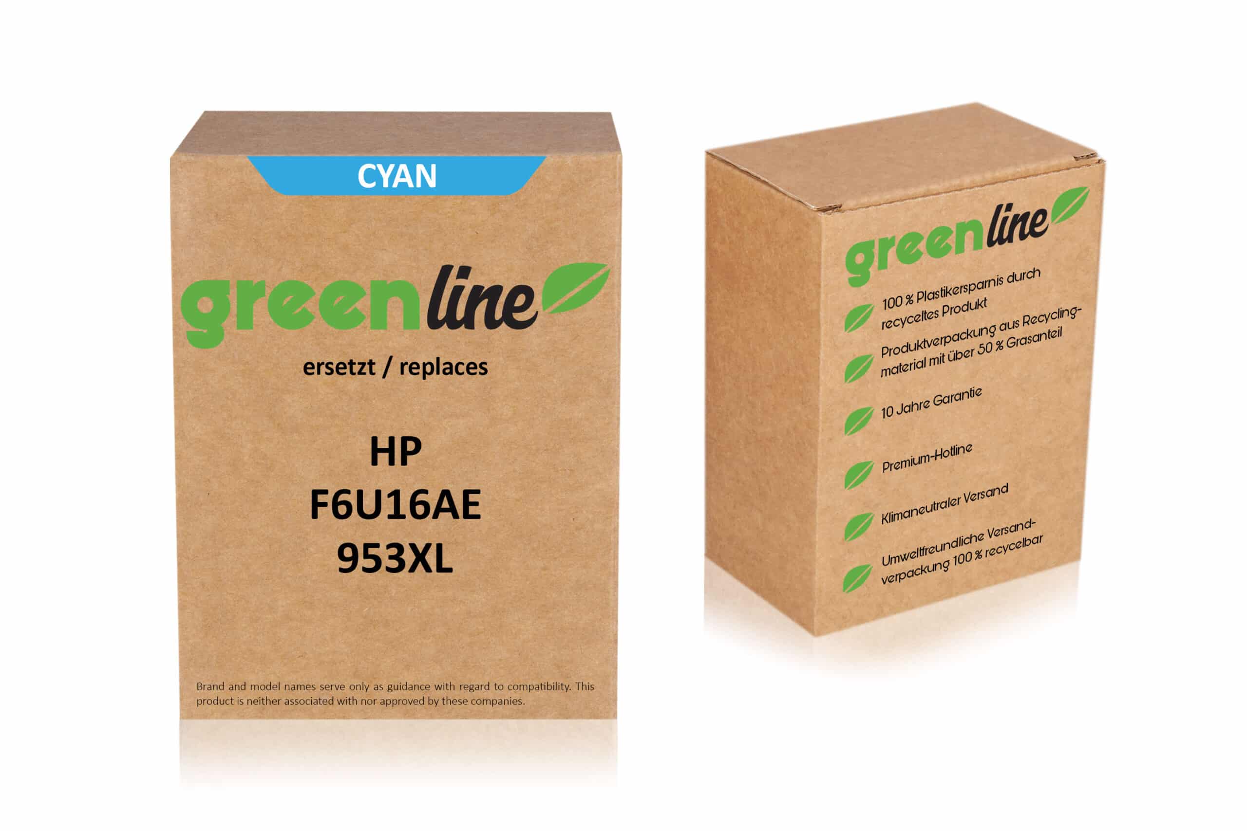 greenline kompatibel zu  HP F6U16AE / 953XL Tintenpatrone