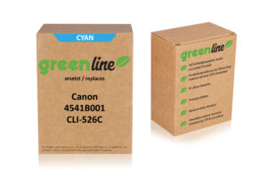 greenline kompatibel zu  Canon 4541 B 001 / CLI-526 C Tintenpatrone