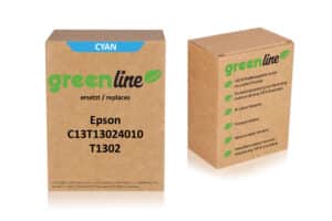 greenline kompatibel zu  Epson C 13 T 13024010 / T1302 Tintenpatrone