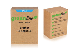 greenline kompatibel zu  Brother LC-1280 XL C Tintenpatrone