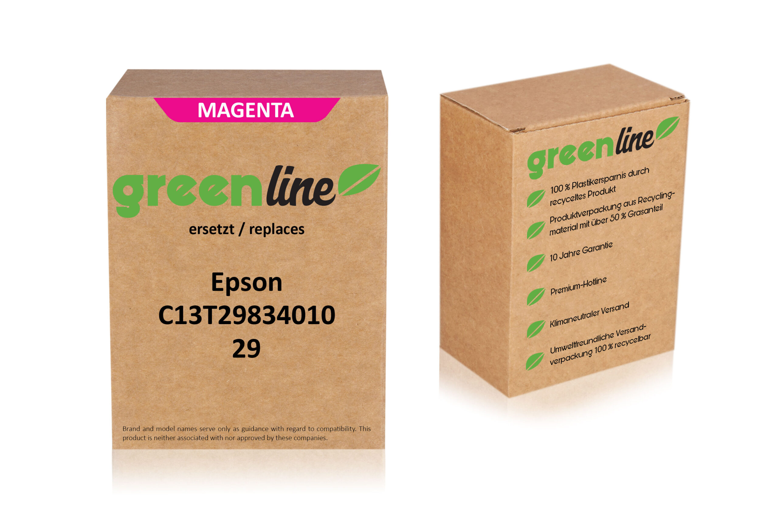 greenline kompatibel zu  Epson C 13 T 29834010 / 29 XL Tintenpatrone