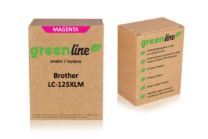 greenline kompatibel zu  Brother LC-125 XL M Tintenpatrone