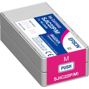 Original Epson C33S020603 / SJIC22P(M) Tintenpatrone magenta