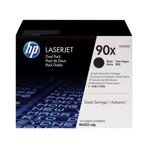 Original HP CE390XD / 90X Toner schwarz