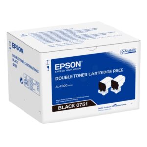 Original Epson C13S050751 / 0751 Toner schwarz