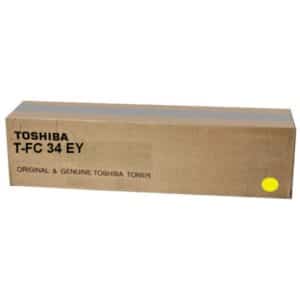 Original Toshiba 6A000001525 / TFC34EY Toner gelb