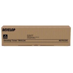 Original Develop A0701D0 / TN611K Toner schwarz