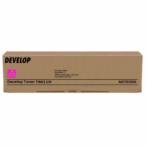 Original Develop A0703D0 / TN611M Toner magenta