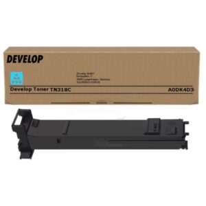 Original Develop A0DK4D3 / TN318C Toner cyan