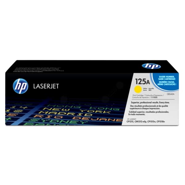 Original HP CB542A / 125A Toner gelb