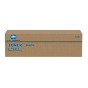 Original Konica Minolta 02XF / TN710 Toner schwarz